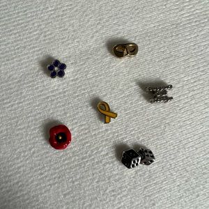 Charms Set: 6 pieces